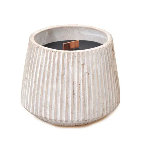 bougie d'intérieure gris clair