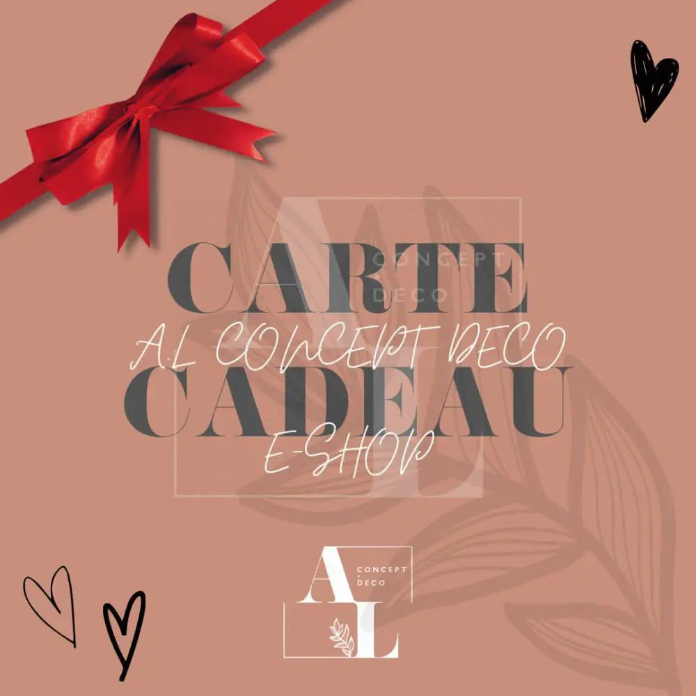 Carte cadeau à offrir AL Concept Déco