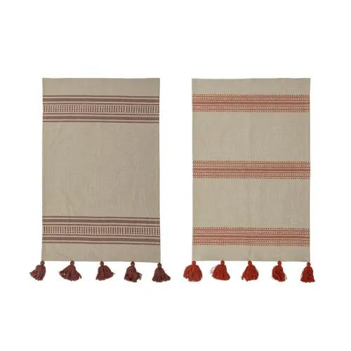deux serviettes de cuisine en coton de la marque Dali